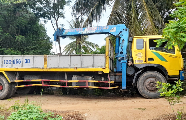 Dịch vụ xe cẩu tại Ninh Thuận